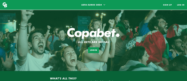 Screenshot from Copabet.com